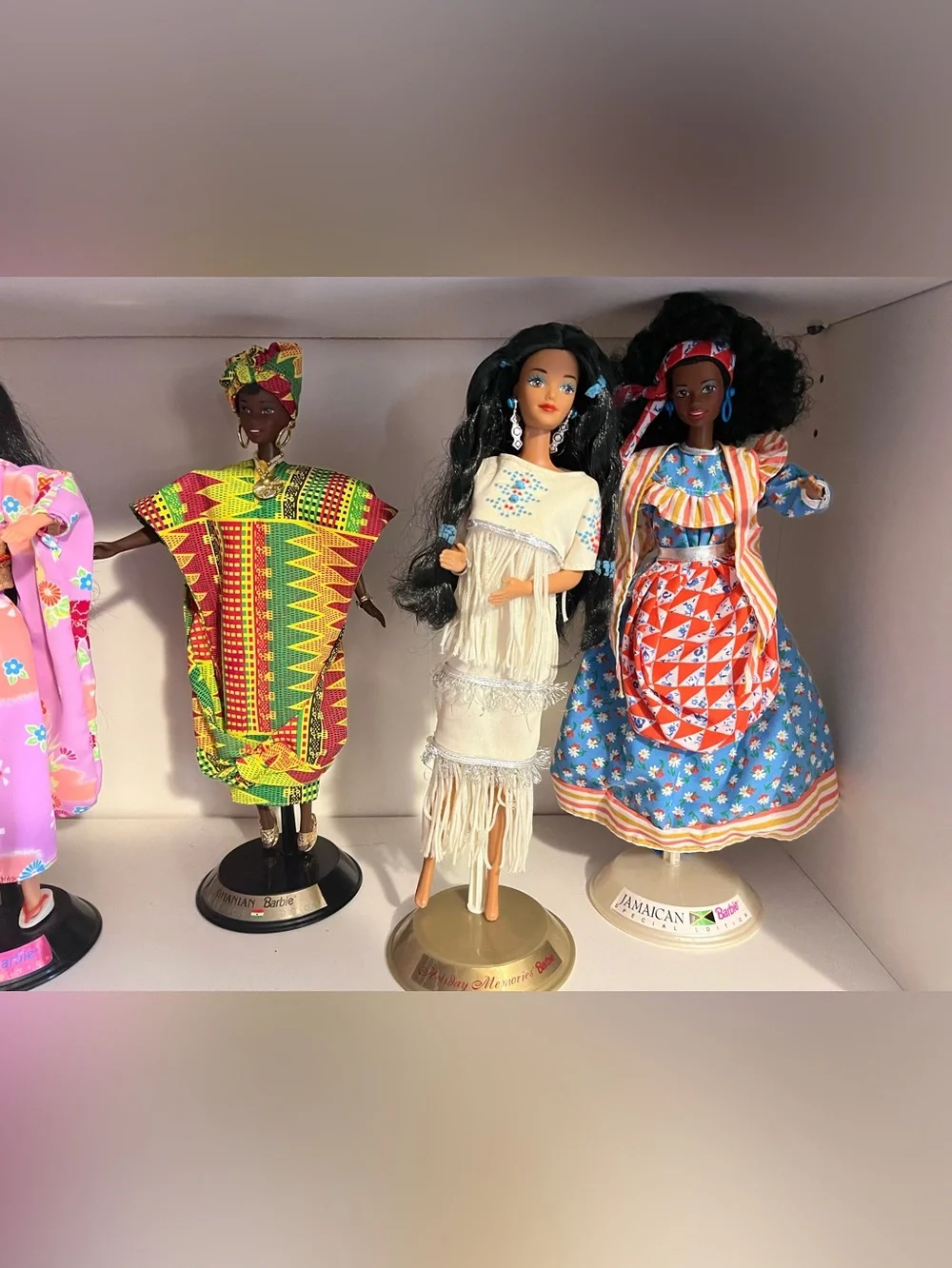 6 Around the World Barbie Dolls
